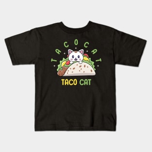 Taco Cat Kids T-Shirt